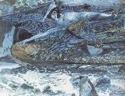 The Demon Carried off (mk19) Mikhail Vrubel